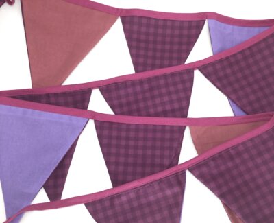 Viiri 1,95 metriä, pääväri purppura
