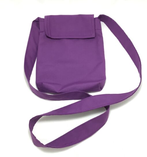 Purppura lähettilaukku